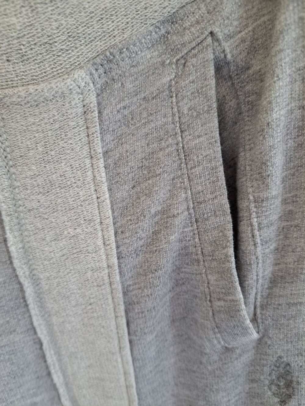 Free People Embers Wide-Leg Pants Heather Gray Women's XS Oversized Athleisure - Picture 6 of 12